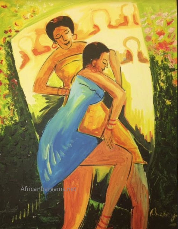 African Painting, African Art 02051