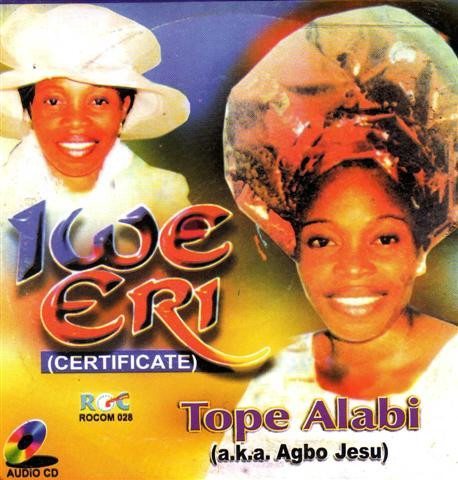 Tope Alabi - Iwe Eri - Audio CD