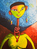 African Painting, African Art 0123 - African Music Buy