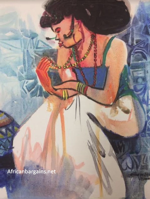 African Painting, African Art 02043