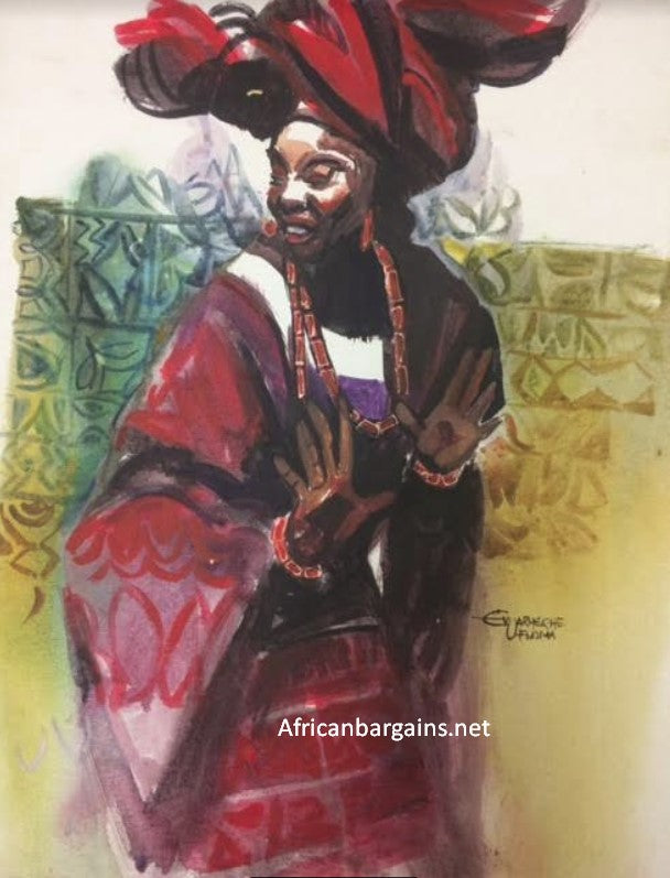 African Painting, African Art 02035