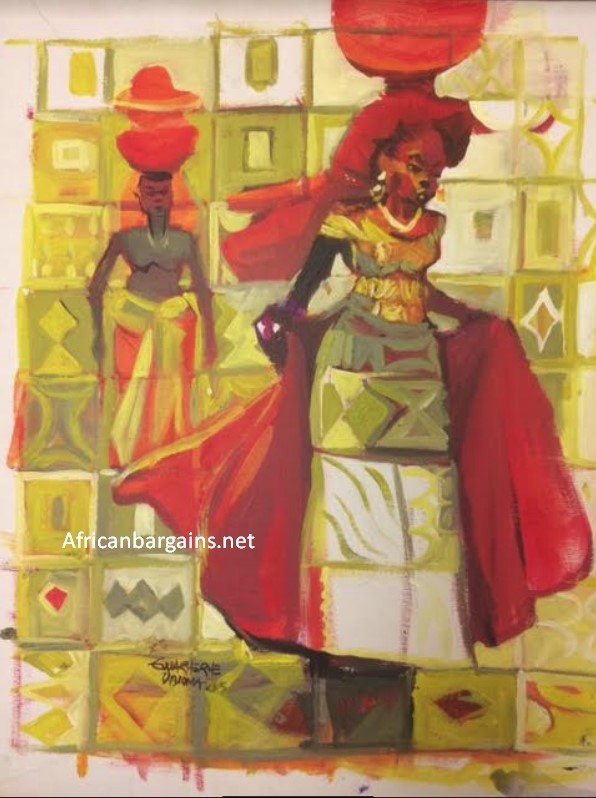 African Painting, African Art 02032