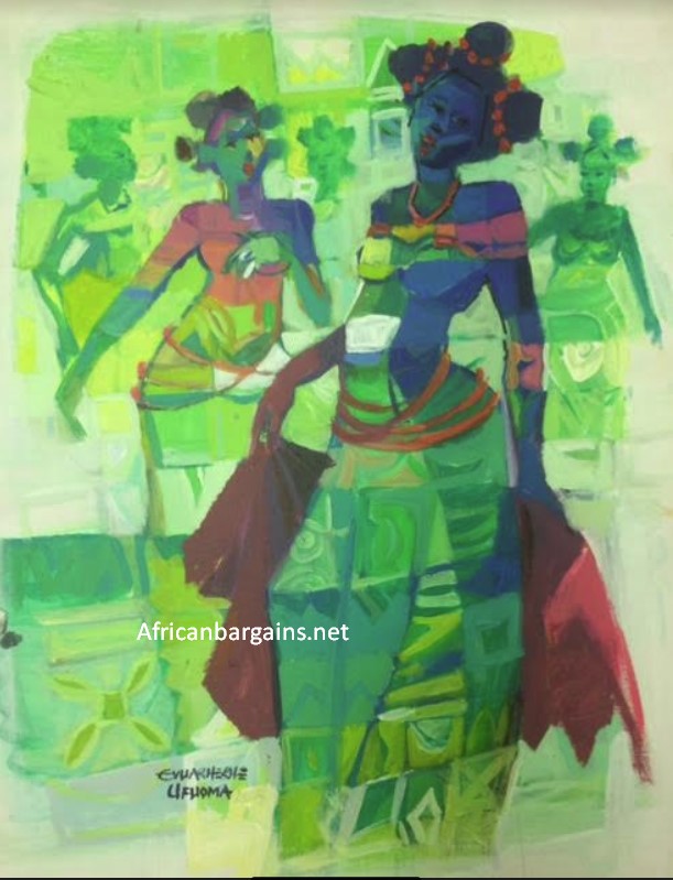 African Painting, African Art 02029