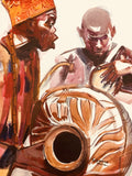 African Painting, African Art 0120 - African Music Buy