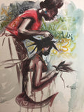 African Painting, African Art 0112 - African Music Buy