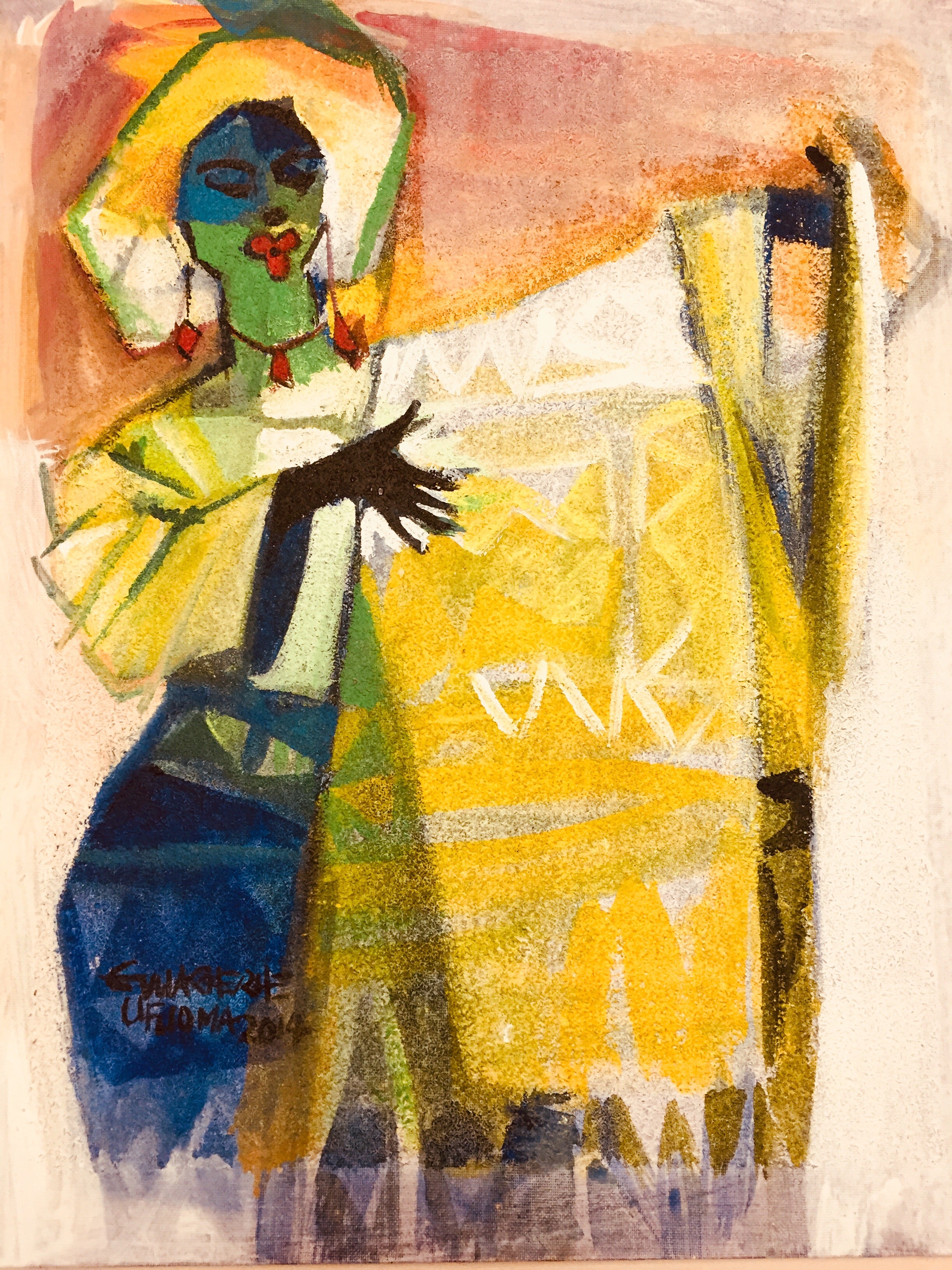 African Painting, African Art 0135 - African Music Buy